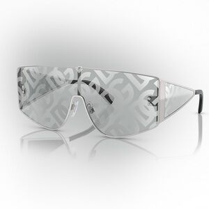 NIB Dolce and Gabbana Logo Mirrored Logo Lenses!